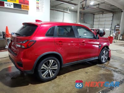 Trzecie zdjęcie samochodu z tyłu: 2021 MITSUBISHI OUTLANDER SPORT ES VIN:JA4ARUAU0MU000270 - miniatura