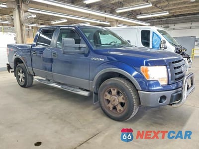 Czwarte zdjęcie samochodu z boku: 2009 FORD F150 SUPERCREW VIN:1FTPW14V49FA78736 - miniatura