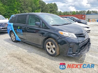 Czwarte zdjęcie samochodu z boku: 2020 TOYOTA SIENNA L VIN:5TDZZ3DCXLS088110 - miniatura