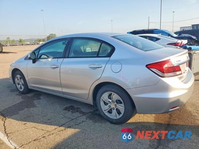 Drugie zdjęcie samochodu z przodu: 2013 HONDA CIVIC LX VIN:19XFB2F59DE083444 - miniatura