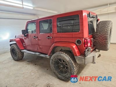 Drugie zdjęcie samochodu z przodu: 2013 JEEP WRANGLER UNLIMITED SAHARA VIN:1C4BJWEG7DL503365 - miniatura