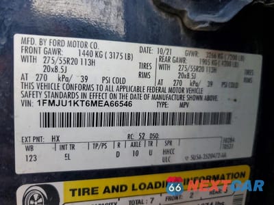 Zdjęcie 14 z 14 samochodu: 2021 FORD EXPEDITION LIMITED VIN:1FMJU1KT6MEA66546 - miniatura