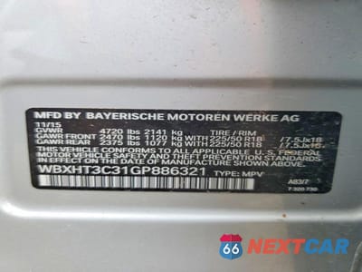 Zdjęcie 14 z 14 samochodu: 2016 BMW X1 XDRIVE28I VIN:WBXHT3C31GP886321 - miniatura
