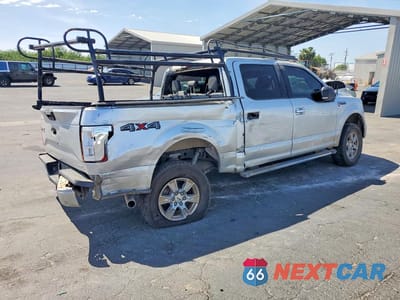 Trzecie zdjęcie samochodu z tyłu: 2015 FORD F150 SUPERCREW VIN:1FTEW1EF3FFA42787 - miniatura