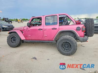 Drugie zdjęcie samochodu z przodu: 2021 JEEP WRANGLER UNLIMITED RUBICON VIN:1C4HJXFG5MW852070 - miniatura