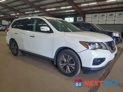 Czwarte zdjęcie samochodu z boku: 2017 NISSAN PATHFINDER SV VIN:5N1DR2MM7HC607860 - miniatura