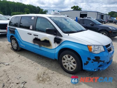 Czwarte zdjęcie samochodu z boku: 2019 DODGE GRAND CARAVAN SE VIN:2C4RDGBG5KR765986 - miniatura