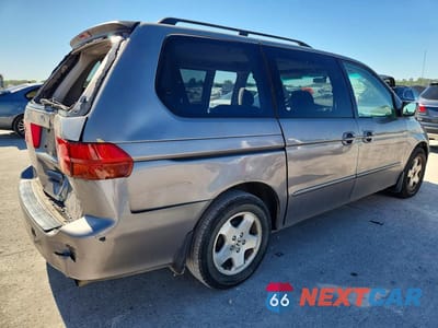 Trzecie zdjęcie samochodu z tyłu: 2000 HONDA ODYSSEY EX VIN:2HKRL1868YH013784 - miniatura