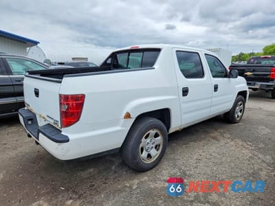 Trzecie zdjęcie samochodu z tyłu: 2009 HONDA RIDGELINE RT VIN:5FPYK16219B102621 - miniatura