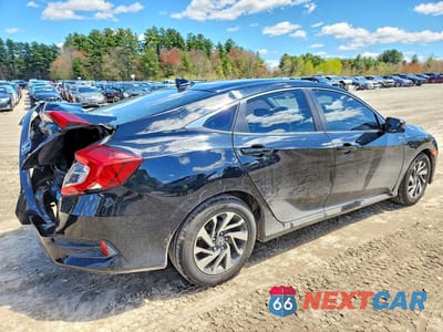 Trzecie zdjęcie samochodu z tyłu: 2017 HONDA CIVIC EX VIN:19XFC2F72HE227324 - miniatura