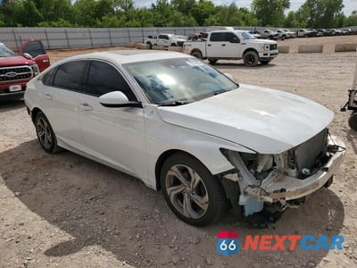 Czwarte zdjęcie samochodu z boku: 2018 HONDA ACCORD EX VIN:1HGCV1F48JA147677 - miniatura