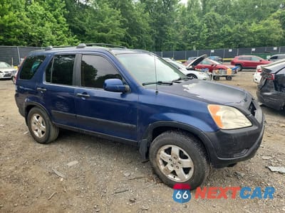Czwarte zdjęcie samochodu z boku: 2002 HONDA CR-V EX VIN:SHSRD78832U013045 - miniatura