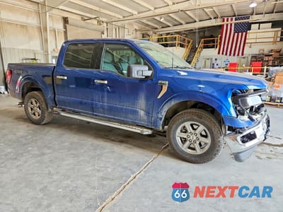 Czwarte zdjęcie samochodu z boku: 2025 FORD F150 XLT VIN:1FTFW3L88SKE52829 - miniatura