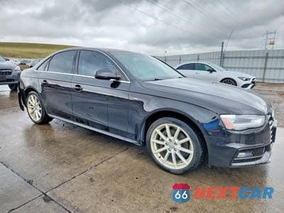 Czwarte zdjęcie samochodu z boku: 2015 AUDI A4 PREMIUM PLUS VIN:WAUFFAFL1FN024977 - miniatura