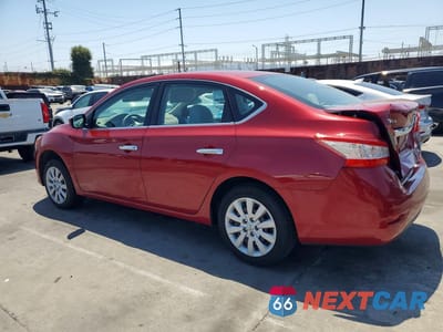 Drugie zdjęcie samochodu z przodu: 2014 NISSAN SENTRA S VIN:3N1AB7AP2EL642008 - miniatura
