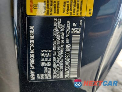 Zdjęcie 12 z 12 samochodu: 2023 BMW 230I VIN:3MW23CM04P8D01895 - miniatura