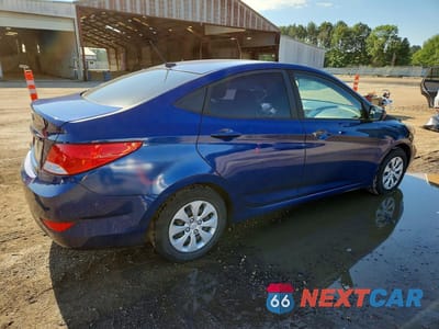 Trzecie zdjęcie samochodu z tyłu: 2017 HYUNDAI ACCENT SE VIN:KMHCT4AE3HU224837 - miniatura