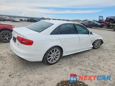 Trzecie zdjęcie samochodu z tyłu: 2016 AUDI A4 PREMIUM S-LINE VIN:WAUAFAFL6GN002159 - miniatura