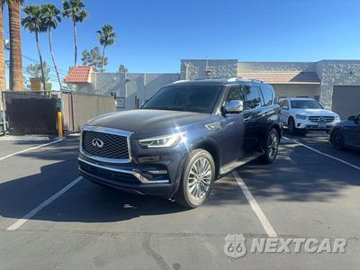 Drugie zdjęcie samochodu z przodu: 2019 INFINITI QX80 LUXE VIN:JN8AZ2NF8K9685855 - miniatura