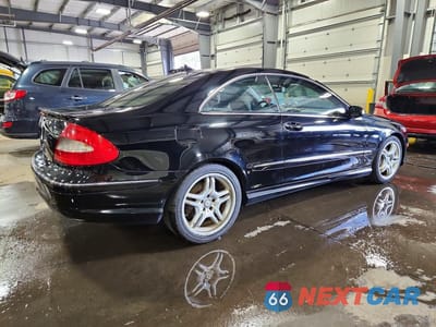 Trzecie zdjęcie samochodu z tyłu: 2009 MERCEDES-BENZ CLK 550 VIN:WDBTJ72H59F260795 - miniatura