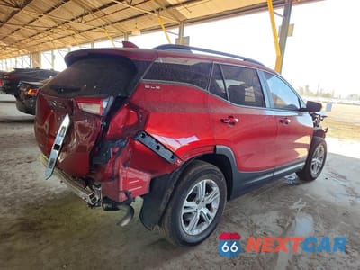 Trzecie zdjęcie samochodu z tyłu: 2022 GMC TERRAIN SLE VIN:3GKALMEV5NL129955 - miniatura