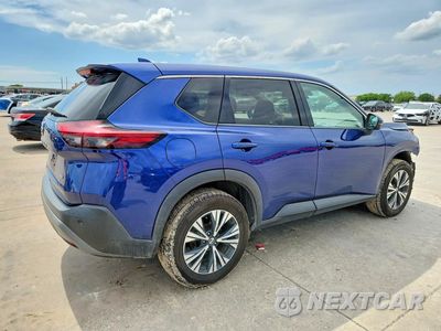 Trzecie zdjęcie samochodu z tyłu: 2021 NISSAN ROGUE SV VIN:5N1AT3BA4MC711350 - miniatura