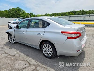 Drugie zdjęcie samochodu z przodu: 2015 NISSAN SENTRA SV VIN:3N1AB7AP1FL639103 - miniatura