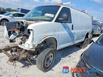 2013 CHEVROLET EXPRESS 2500 CARGO DELIVERY VAN 1GCWGFCG6D1128079 - główne zdjęcie licytacji z USA - miniatura