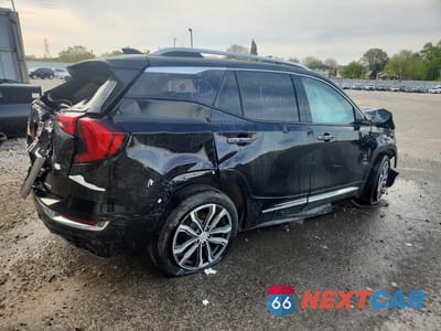 Trzecie zdjęcie samochodu z tyłu: 2020 GMC TERRAIN DENALI VIN:3GKALXEX5LL300509 - miniatura