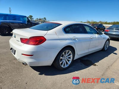 Trzecie zdjęcie samochodu z tyłu: 2016 BMW 640 XI GRAN COUPE VIN:WBA6D2C58GGT65946 - miniatura