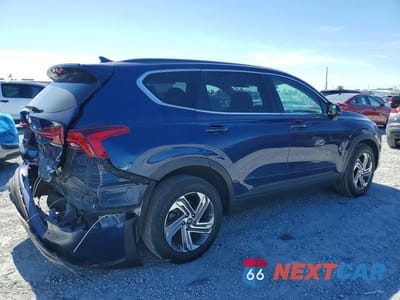 Trzecie zdjęcie samochodu z tyłu: 2022 HYUNDAI SANTA FE SE VIN:5NMS14AJ5NH397586 - miniatura