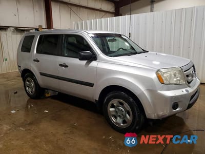 Czwarte zdjęcie samochodu z boku: 2011 HONDA PILOT LX VIN:5FNYF4H20BB059827 - miniatura