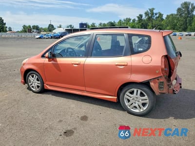 Drugie zdjęcie samochodu z przodu: 2008 HONDA FIT SPORT VIN:JHMGD38668S062143 - miniatura