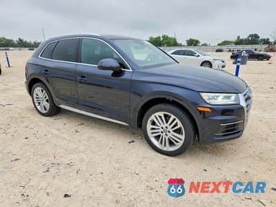 Czwarte zdjęcie samochodu z boku: 2018 AUDI Q5 PREMIUM PLUS VIN:WA1BNAFY4J2138296 - miniatura