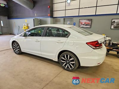 Drugie zdjęcie samochodu z przodu: 2014 HONDA CIVIC EXL VIN:19XFB2F95EE275691 - miniatura