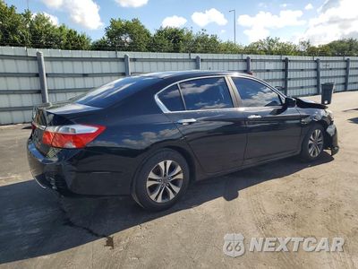 Trzecie zdjęcie samochodu z tyłu: 2014 HONDA ACCORD LX VIN:1HGCR2F32EA168239 - miniatura