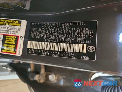 Zdjęcie 12 z 12 samochodu: 2026 TOYOTA CAMRY SE VIN:4T1DAACKXTU655535 - miniatura