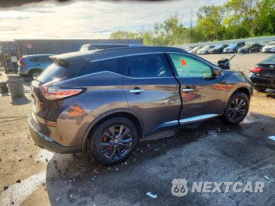 Trzecie zdjęcie samochodu z tyłu: 2018 NISSAN MURANO SV VIN:5N1AZ2MH1JN172527 - miniatura