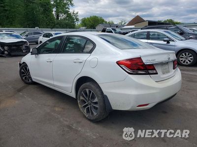 Drugie zdjęcie samochodu z przodu: 2013 HONDA CIVIC EXL VIN:19XFB2F91DE220928 - miniatura