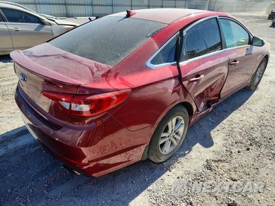 Trzecie zdjęcie samochodu z tyłu: 2015 HYUNDAI SONATA SE VIN:5NPE24AF9FH184005 - miniatura