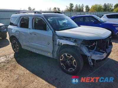 Czwarte zdjęcie samochodu z boku: 2023 FORD BRONCO SPORT OUTER BANKS VIN:3FMCR9C66PRE25560 - miniatura