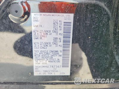 Zdjęcie 13 z 13 samochodu: 2016 NISSAN ROGUE SL VIN:5N1AT2MV4GC787567 - miniatura
