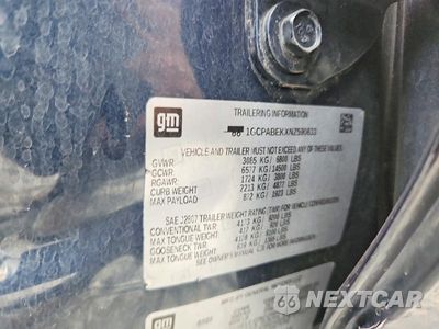 Zdjęcie 12 z 12 samochodu: 2022 CHEVROLET SILVERADO C1500 CUSTOM VIN:1GCPABEKXNZ590633 - miniatura