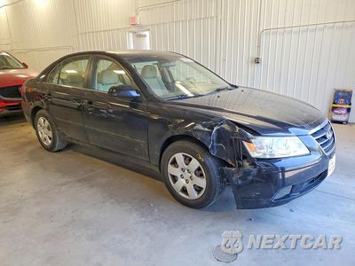 Czwarte zdjęcie samochodu z boku: 2009 HYUNDAI SONATA GLS VIN:5NPET46C29H446897 - miniatura