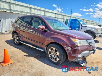 Czwarte zdjęcie samochodu z boku: 2007 ACURA MDX TECHNOLOGY VIN:2HNYD28347H517206 - miniatura