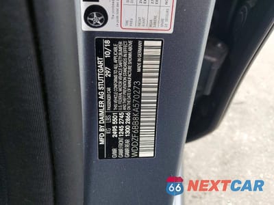 Zdjęcie 12 z 12 samochodu: 2019 MERCEDES-BENZ E AMG 53 4MATIC VIN:WDDZF6BB8KA570273 - miniatura