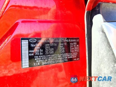 Zdjęcie 13 z 13 samochodu: 2023 HYUNDAI SANTA FE LIMITED VIN:5NMS5DA15PH000790 - miniatura