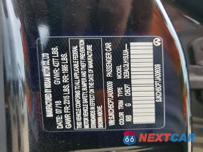 Zdjęcie 12 z 12 samochodu: 2018 INFINITI QX30 LUXE VIN:SJKCH5CP7JA006009 - miniatura
