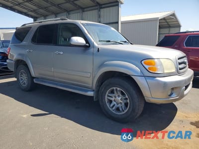Czwarte zdjęcie samochodu z boku: 2003 TOYOTA SEQUOIA VIN:5TDBT48A63S171227 - miniatura