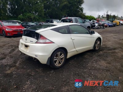 Trzecie zdjęcie samochodu z tyłu: 2012 HONDA CR-Z EX VIN:JHMZF1D61CS003586 - miniatura